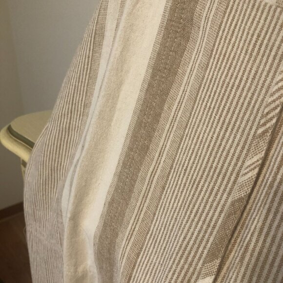 Westport tan and cream stripe full length pants - Size 2X - Picture 4 of 6